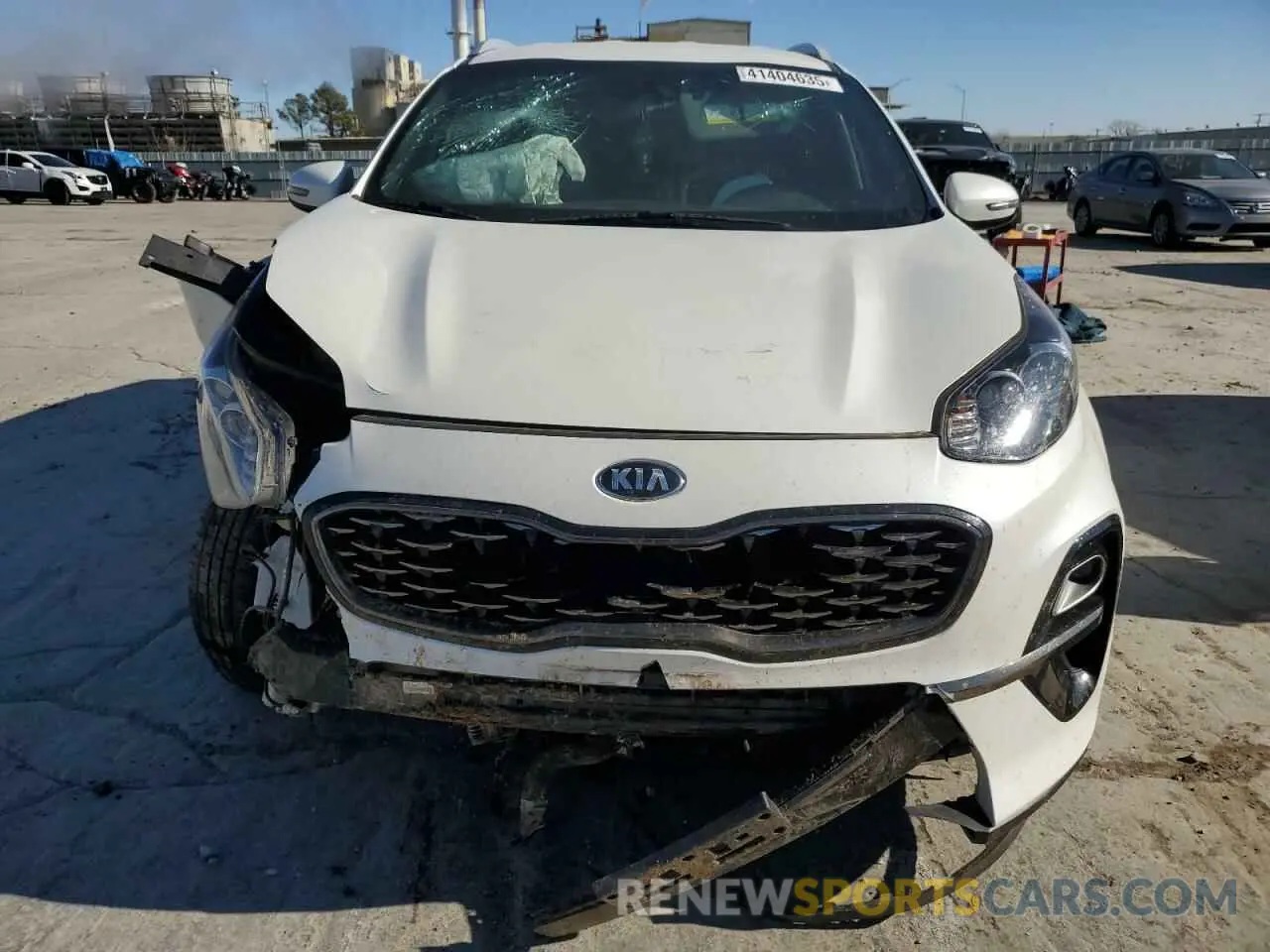 5 Photograph of a damaged car KNDP63AC3L7808751 KIA SPORTAGE 2020