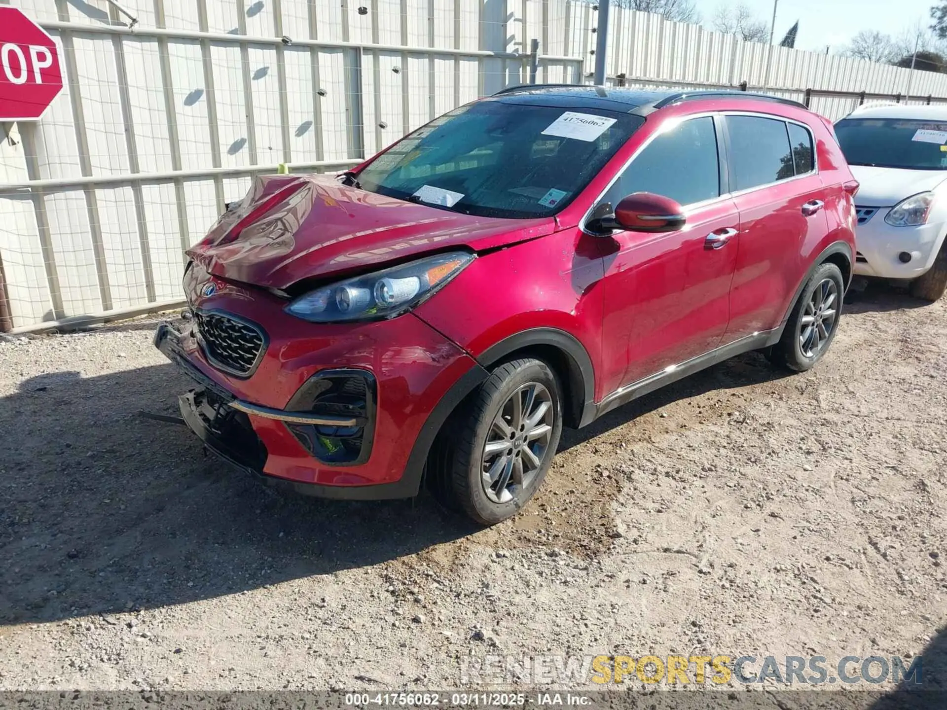 2 Photograph of a damaged car KNDP63AC4L7654874 KIA SPORTAGE 2020
