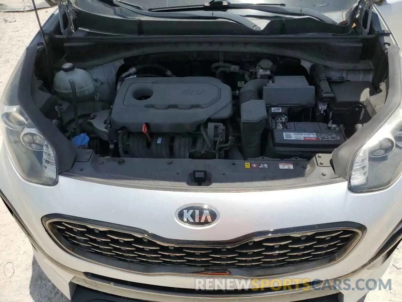 12 Photograph of a damaged car KNDP63AC4L7655989 KIA SPORTAGE 2020