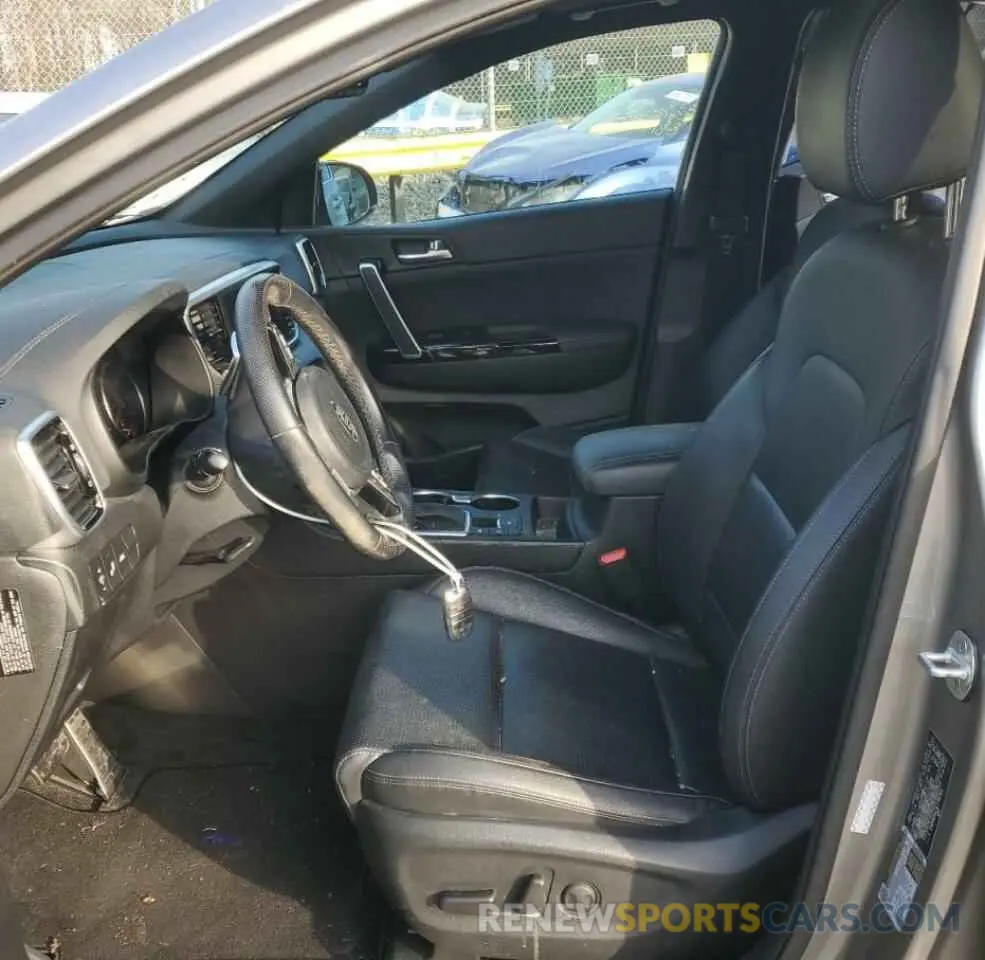 7 Photograph of a damaged car KNDP63AC4L7785304 KIA SPORTAGE 2020
