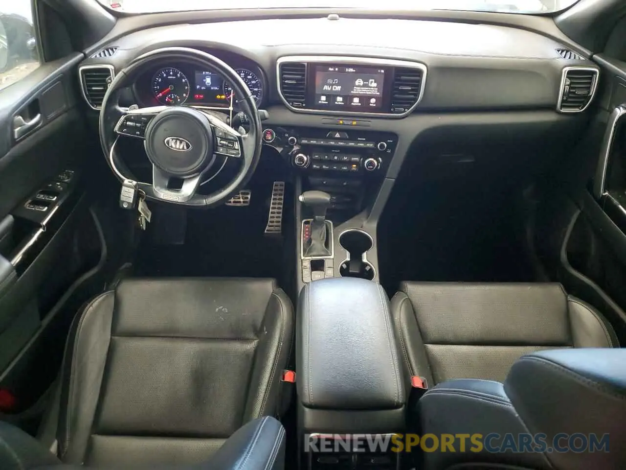 8 Photograph of a damaged car KNDP63AC5L7650848 KIA SPORTAGE 2020