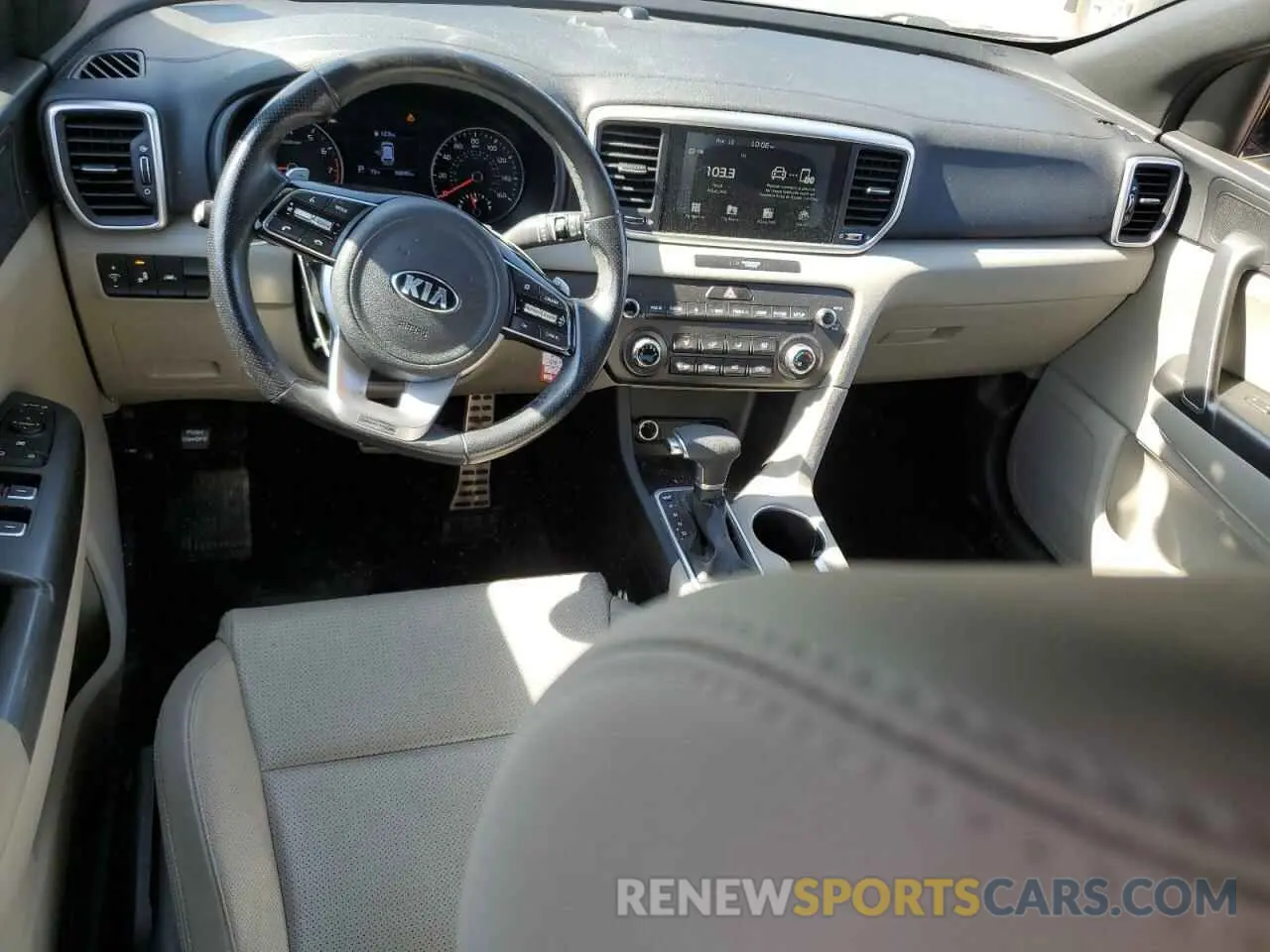 8 Photograph of a damaged car KNDP63AC7L7676321 KIA SPORTAGE 2020