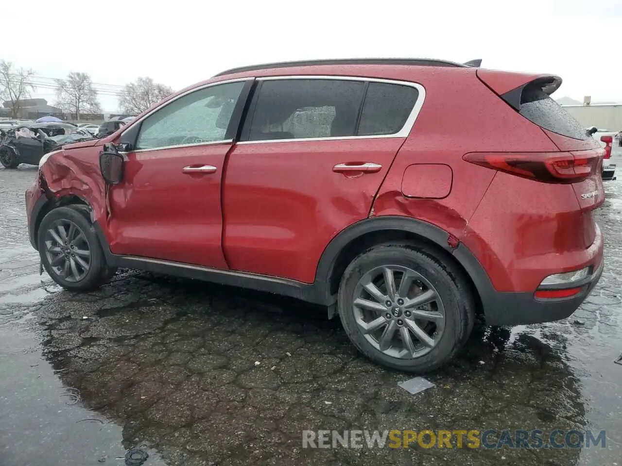 2 Photograph of a damaged car KNDP63AC7L7684743 KIA SPORTAGE 2020