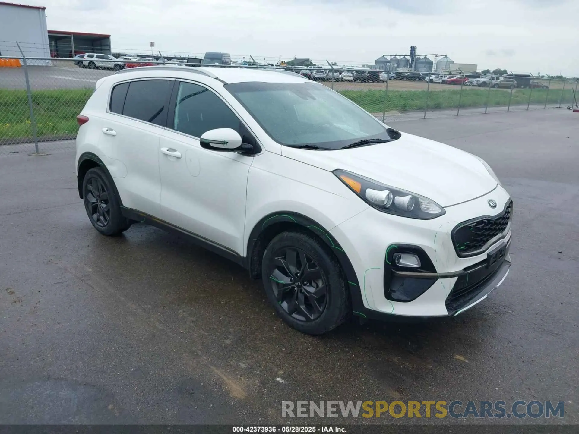 1 Photograph of a damaged car KNDP63AC7L7701492 KIA SPORTAGE 2020