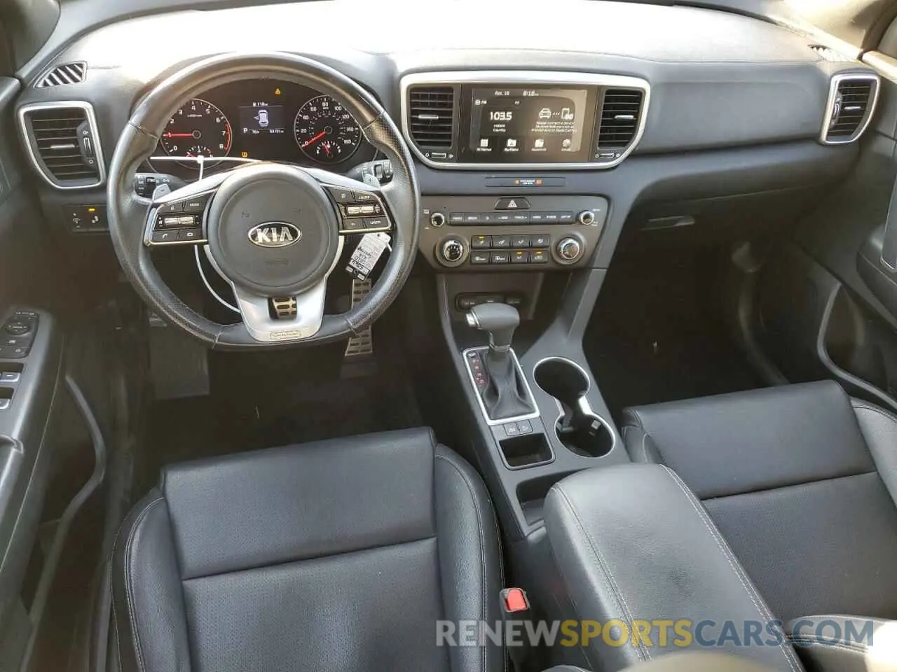 8 Photograph of a damaged car KNDP63AC8L7694293 KIA SPORTAGE 2020