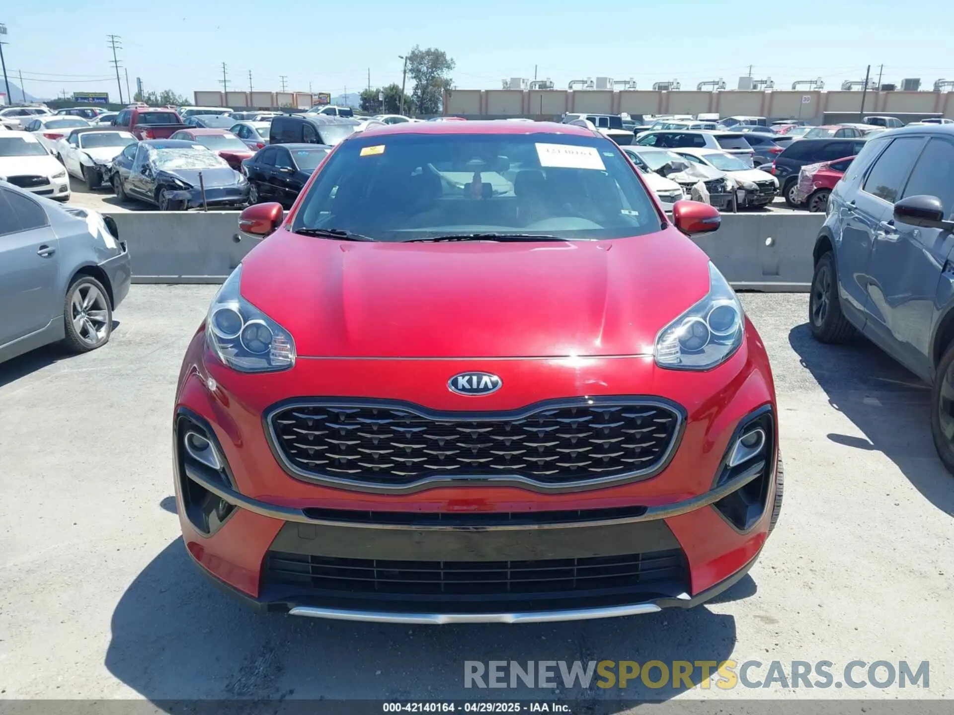 12 Photograph of a damaged car KNDP63AC8L7695573 KIA SPORTAGE 2020