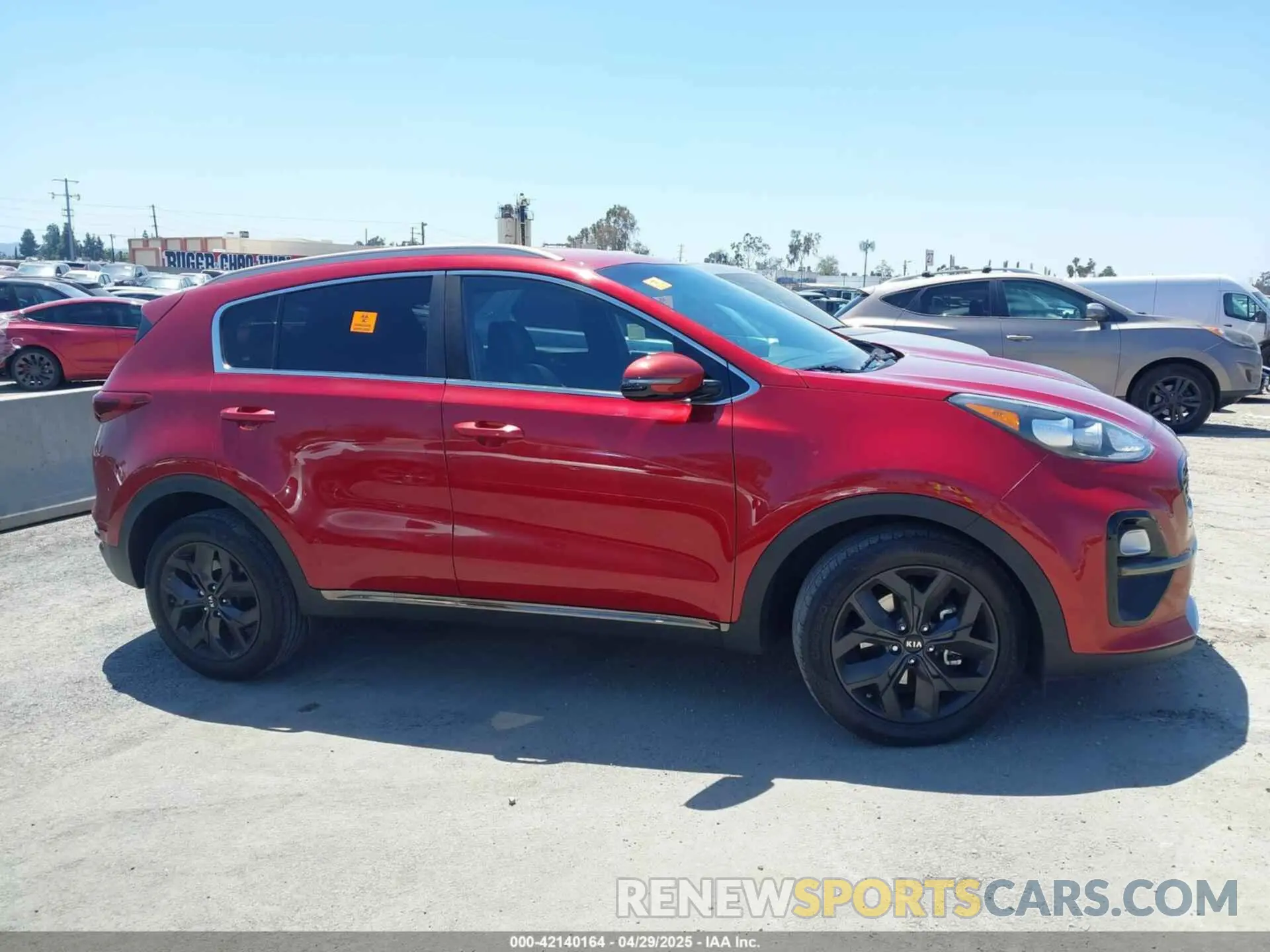 13 Photograph of a damaged car KNDP63AC8L7695573 KIA SPORTAGE 2020