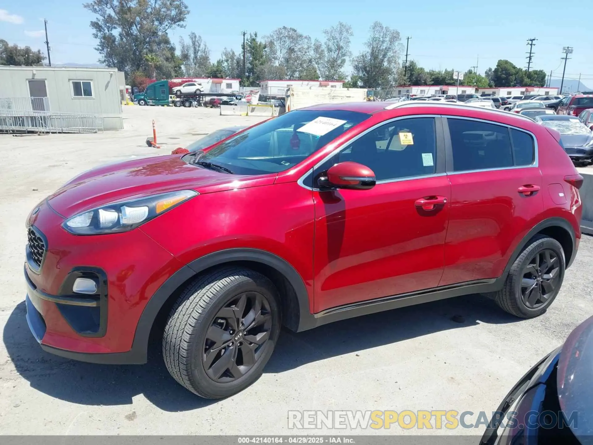 14 Photograph of a damaged car KNDP63AC8L7695573 KIA SPORTAGE 2020