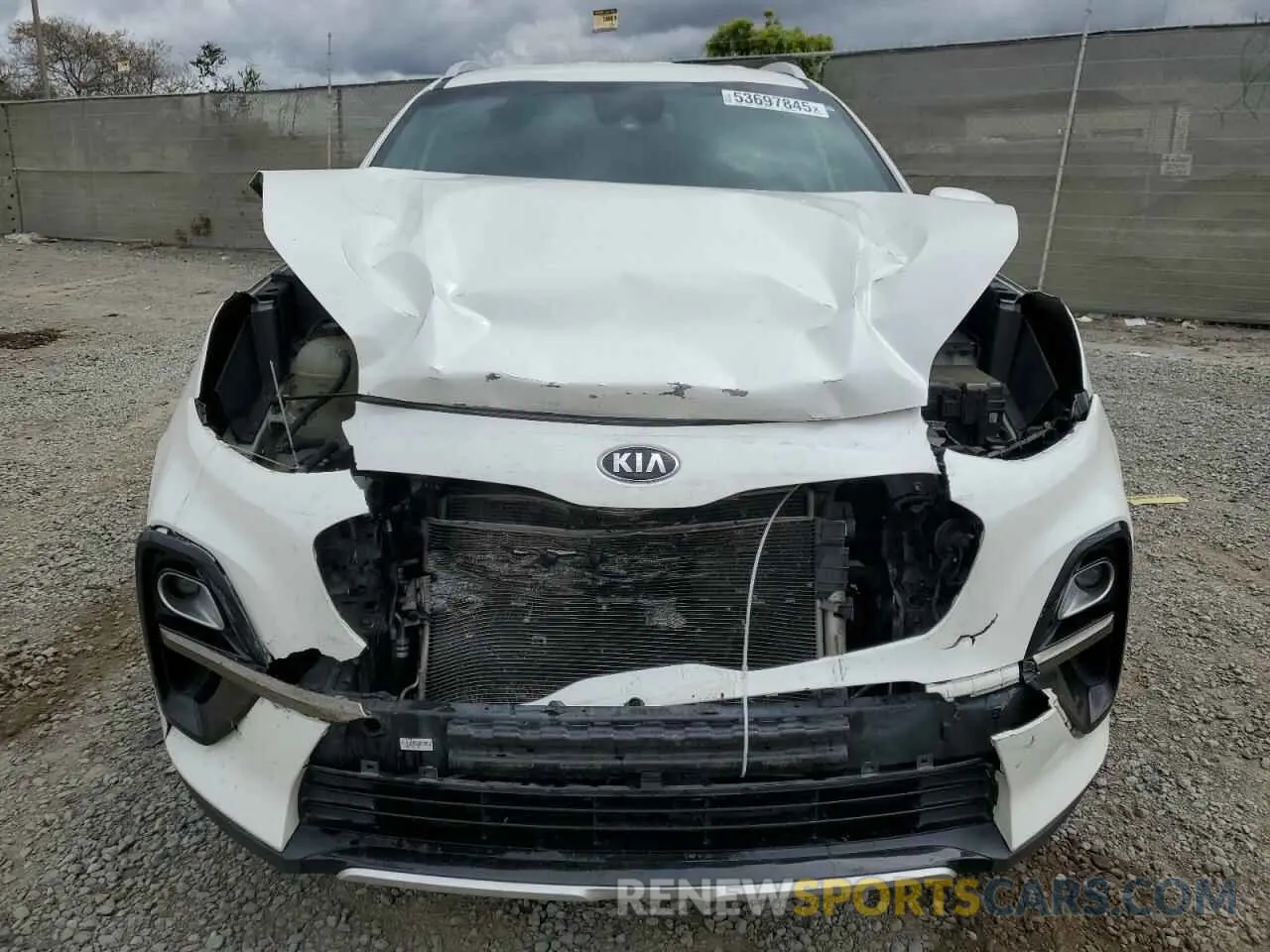 5 Photograph of a damaged car KNDP63AC8L7770434 KIA SPORTAGE 2020