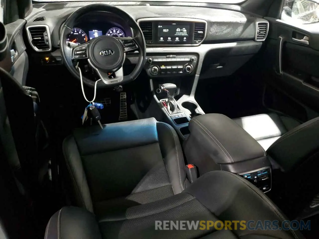 8 Photograph of a damaged car KNDP63AC9L7647287 KIA SPORTAGE 2020