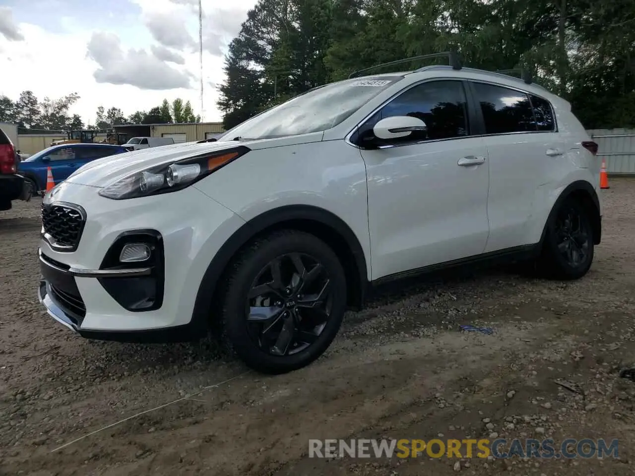 1 Photograph of a damaged car KNDP63AC9L7769082 KIA SPORTAGE 2020