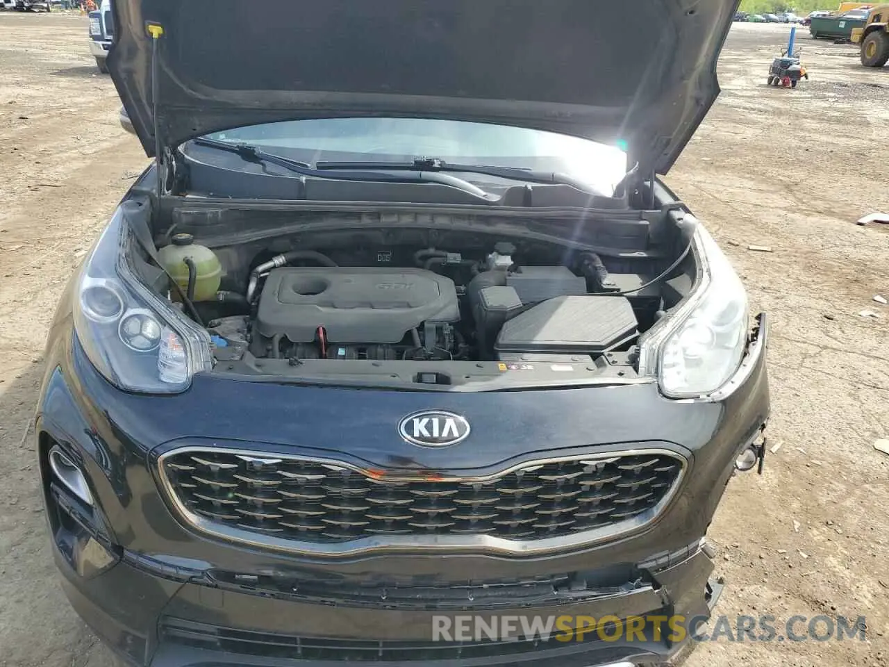 11 Photograph of a damaged car KNDP63ACXL7692965 KIA SPORTAGE 2020