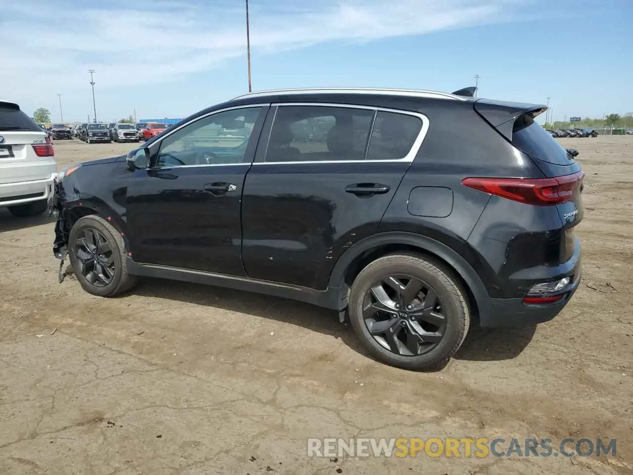 2 Photograph of a damaged car KNDP63ACXL7692965 KIA SPORTAGE 2020