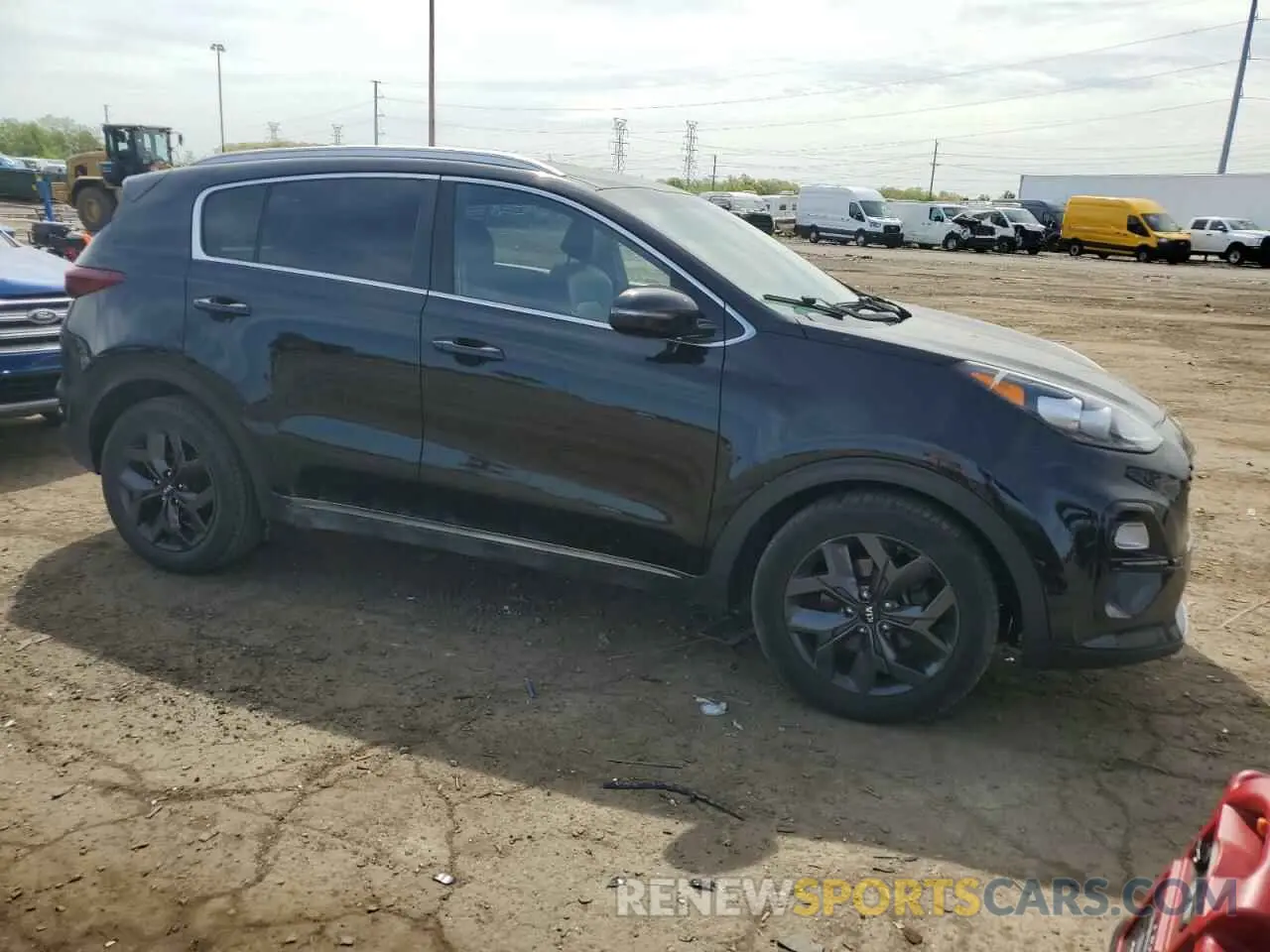 4 Photograph of a damaged car KNDP63ACXL7692965 KIA SPORTAGE 2020