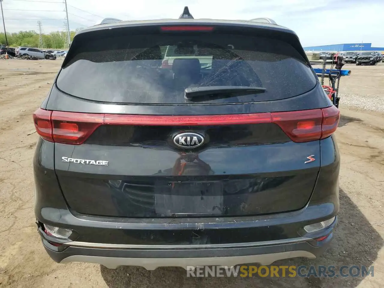 6 Photograph of a damaged car KNDP63ACXL7692965 KIA SPORTAGE 2020
