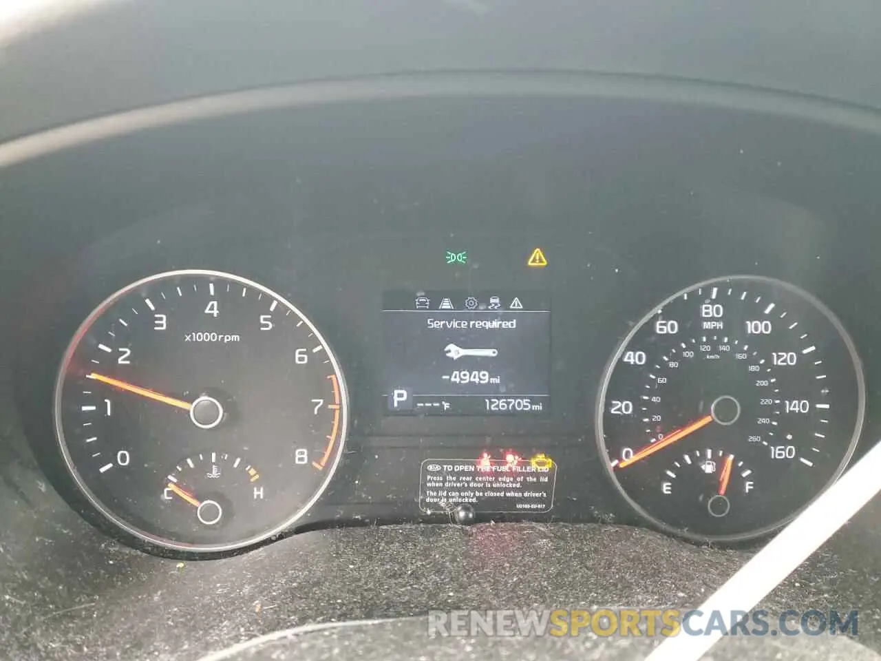 9 Photograph of a damaged car KNDP63ACXL7793066 KIA SPORTAGE 2020