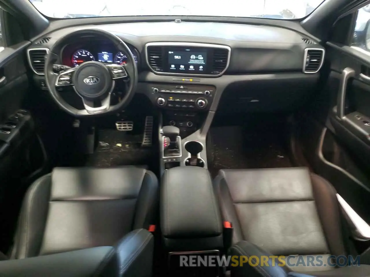 8 Photograph of a damaged car KNDP6CAC0L7633620 KIA SPORTAGE 2020