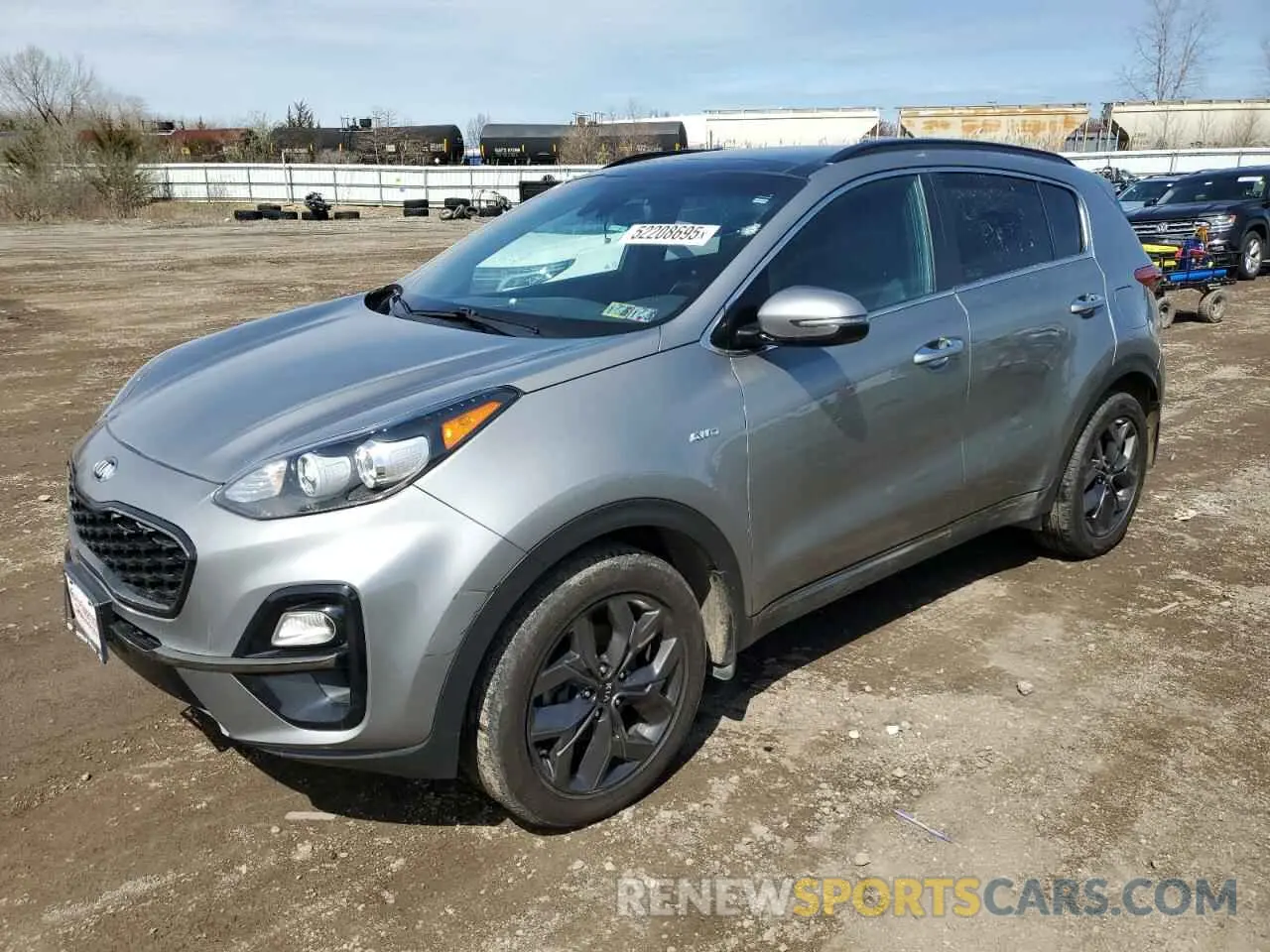 1 Photograph of a damaged car KNDP6CAC0L7657061 KIA SPORTAGE 2020