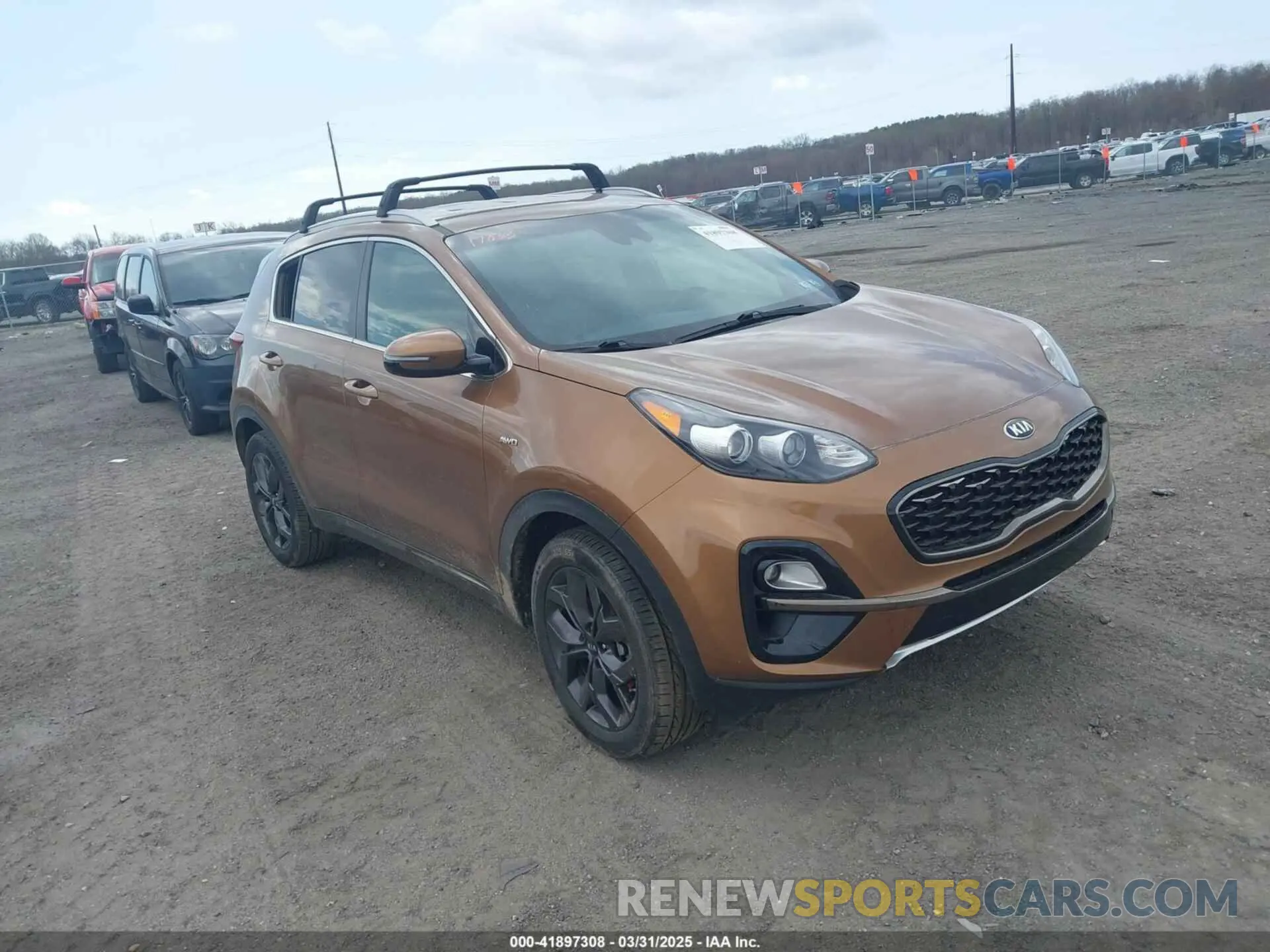 1 Photograph of a damaged car KNDP6CAC0L7661515 KIA SPORTAGE 2020