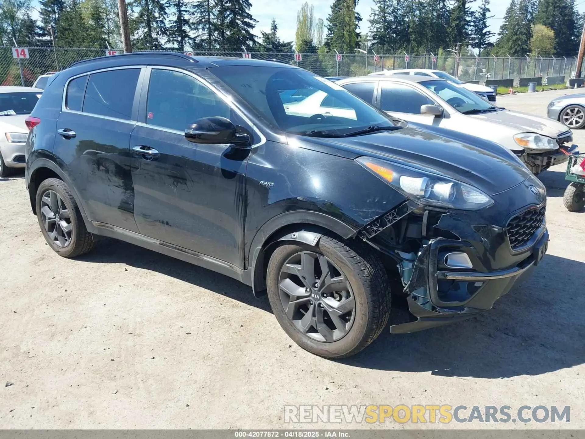 1 Photograph of a damaged car KNDP6CAC0L7723110 KIA SPORTAGE 2020