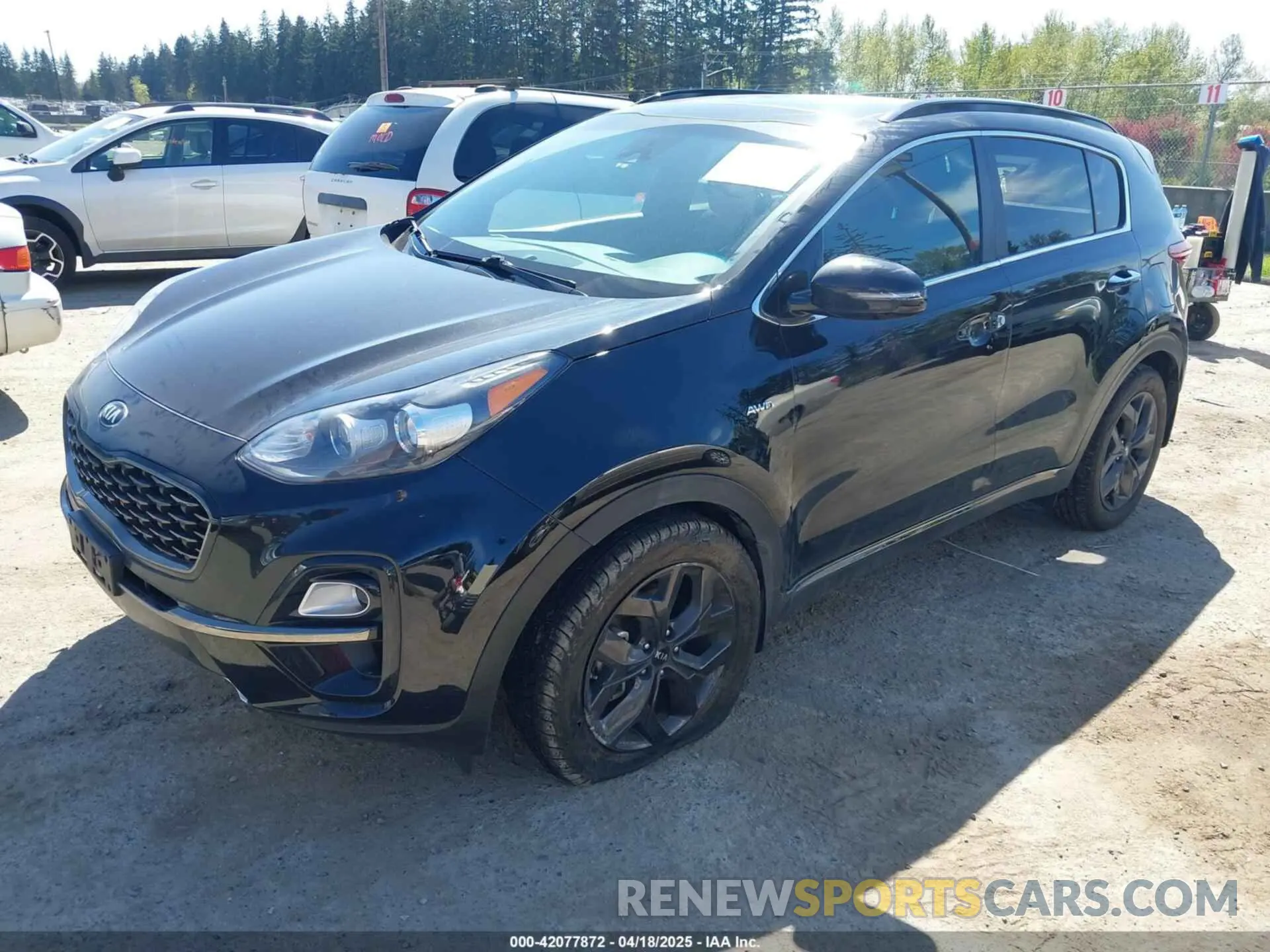 2 Photograph of a damaged car KNDP6CAC0L7723110 KIA SPORTAGE 2020