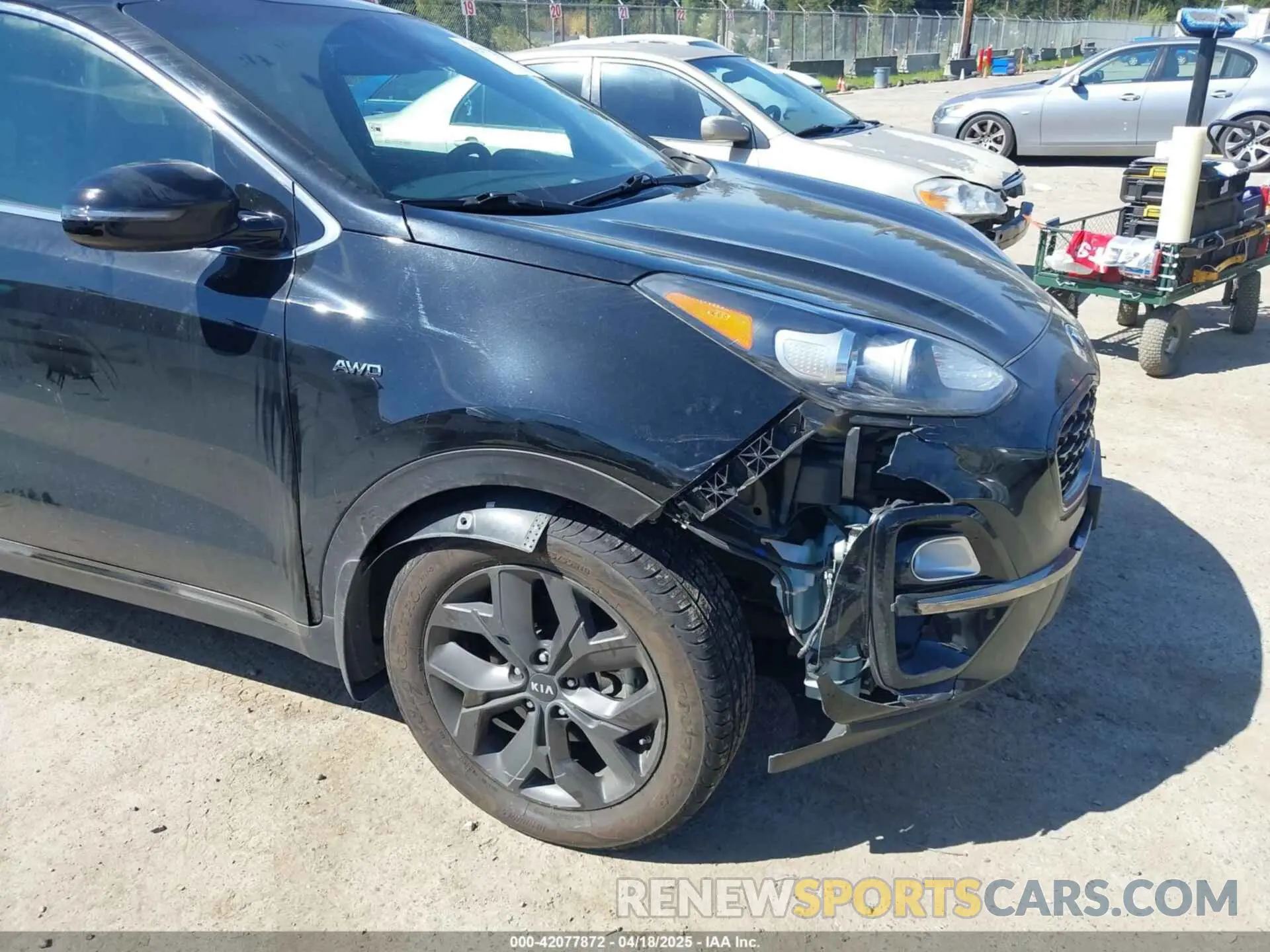 6 Photograph of a damaged car KNDP6CAC0L7723110 KIA SPORTAGE 2020