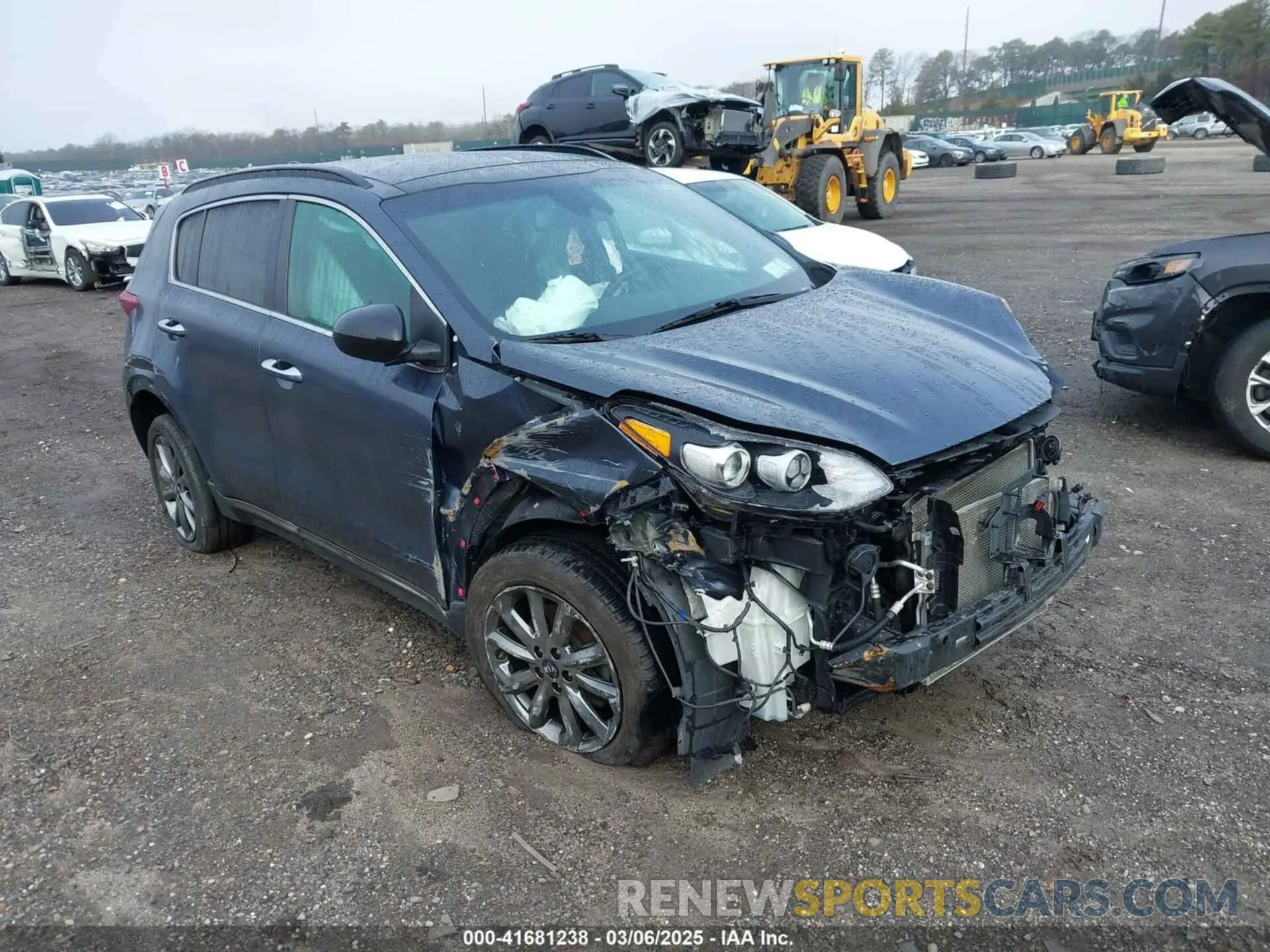 1 Photograph of a damaged car KNDP6CAC0L7791858 KIA SPORTAGE 2020