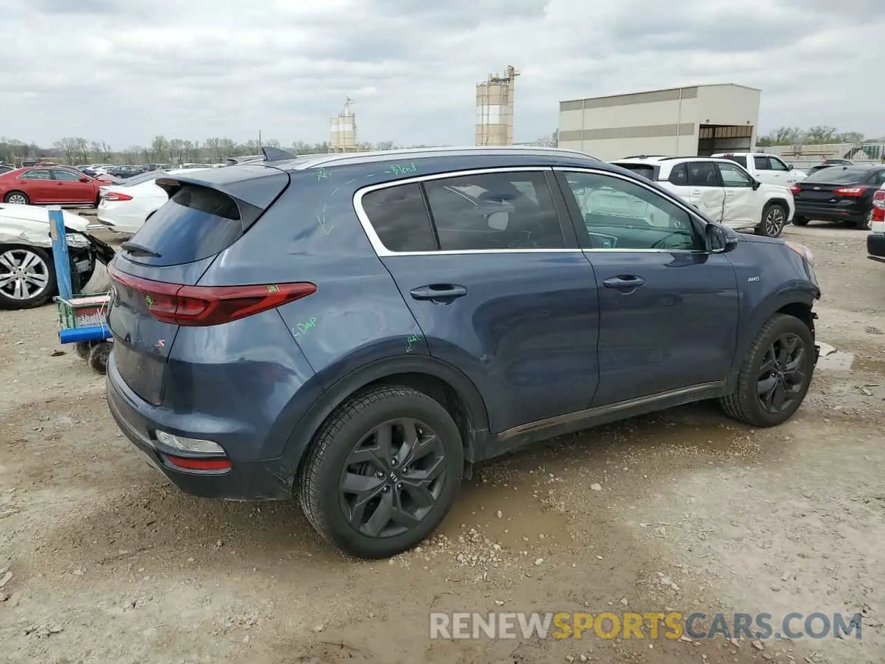 3 Photograph of a damaged car KNDP6CAC0L7794355 KIA SPORTAGE 2020