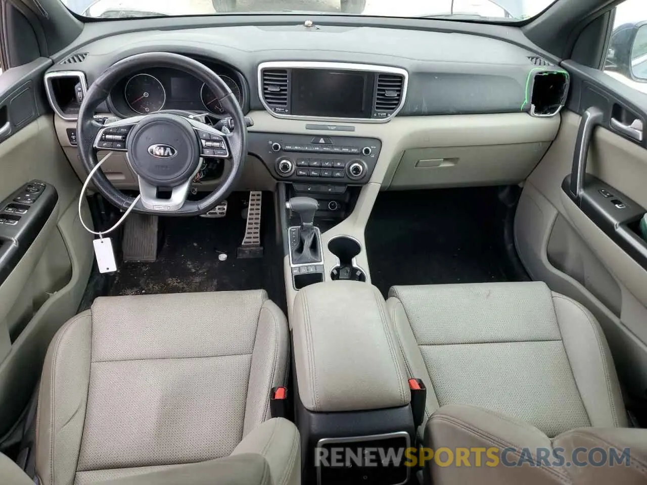 8 Photograph of a damaged car KNDP6CAC0L7794355 KIA SPORTAGE 2020