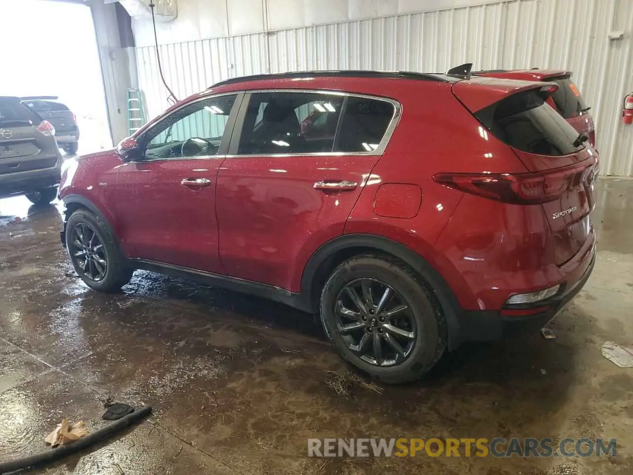 2 Photograph of a damaged car KNDP6CAC1L7697410 KIA SPORTAGE 2020