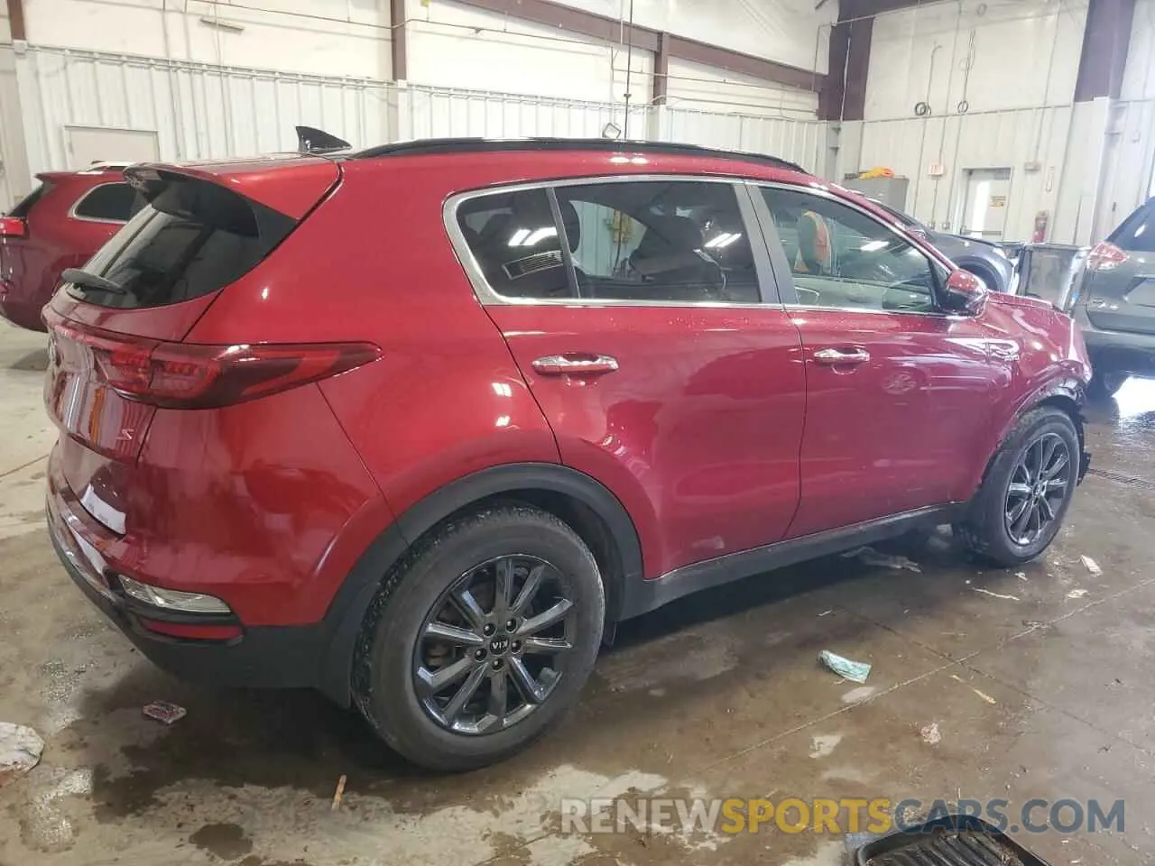 3 Photograph of a damaged car KNDP6CAC1L7697410 KIA SPORTAGE 2020
