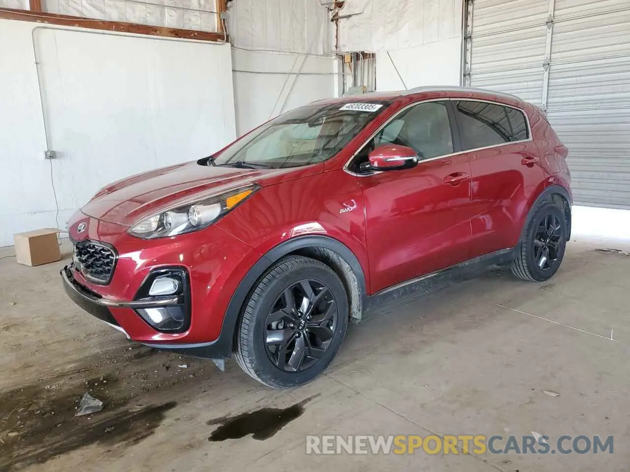 1 Photograph of a damaged car KNDP6CAC1L7732947 KIA SPORTAGE 2020