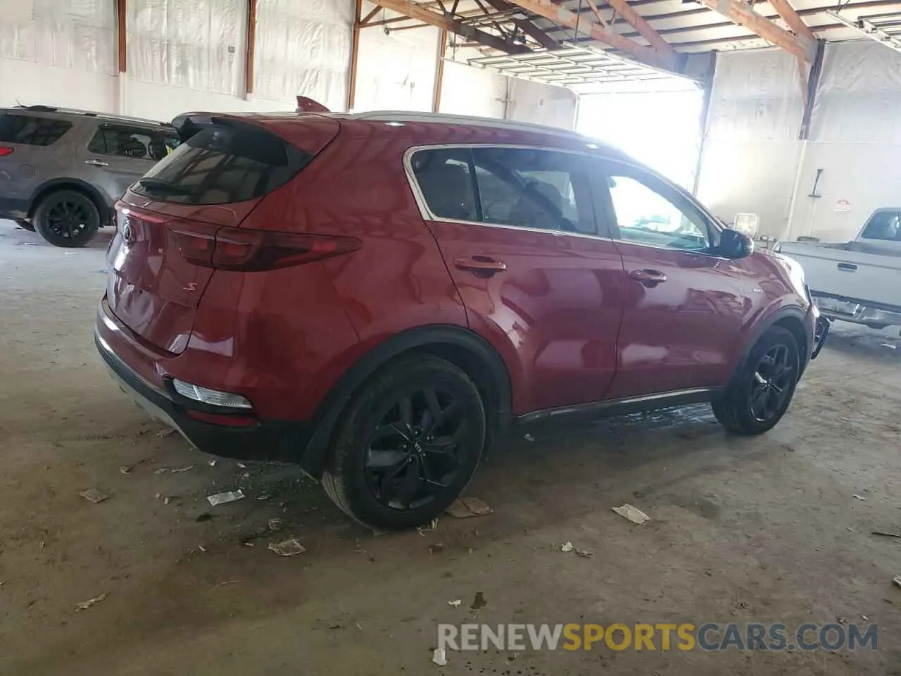 3 Photograph of a damaged car KNDP6CAC1L7732947 KIA SPORTAGE 2020