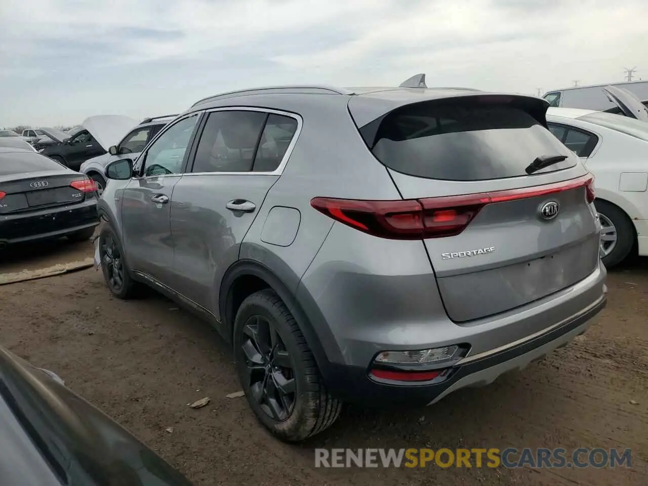 2 Photograph of a damaged car KNDP6CAC2L7657708 KIA SPORTAGE 2020