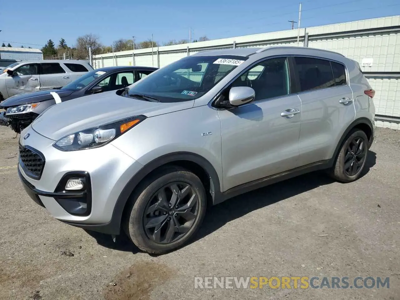 1 Photograph of a damaged car KNDP6CAC2L7667123 KIA SPORTAGE 2020