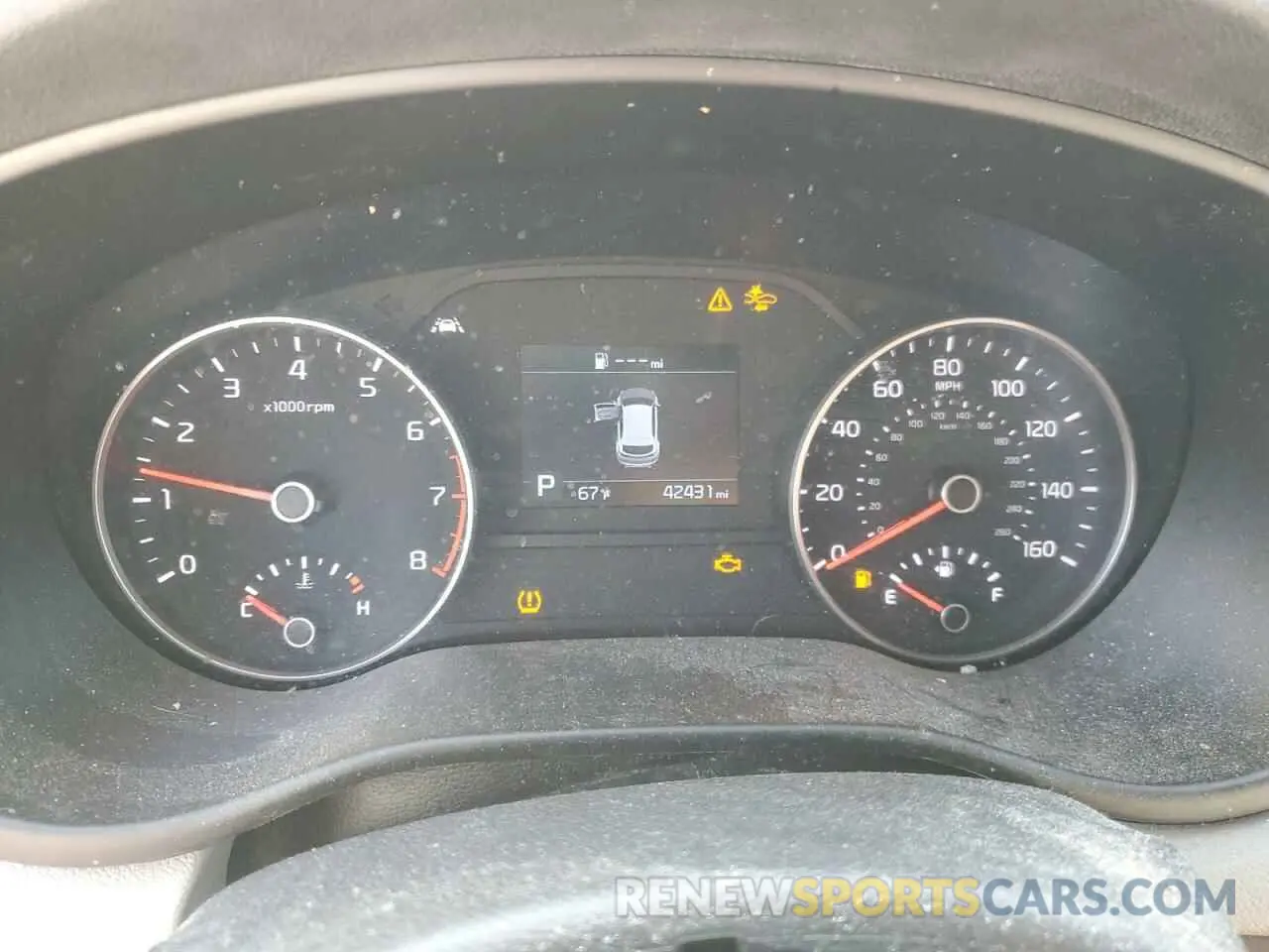 9 Photograph of a damaged car KNDP6CAC2L7667123 KIA SPORTAGE 2020