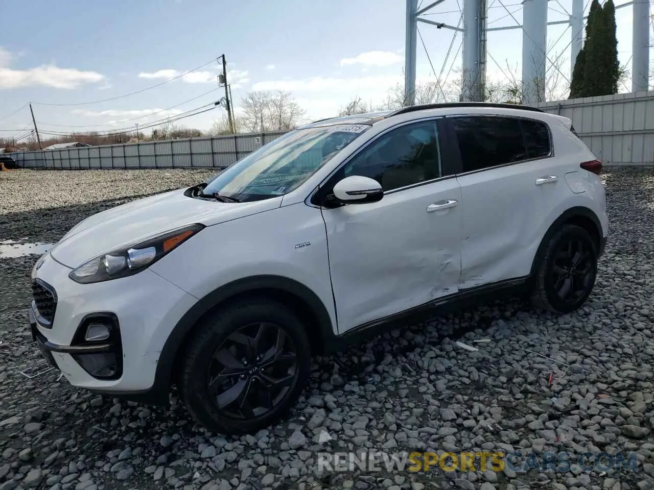 1 Photograph of a damaged car KNDP6CAC2L7667509 KIA SPORTAGE 2020