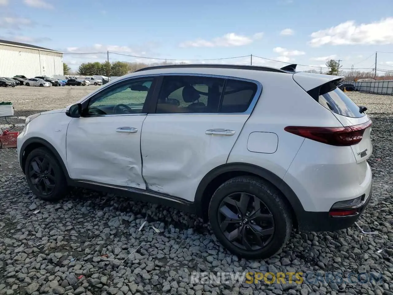 2 Photograph of a damaged car KNDP6CAC2L7667509 KIA SPORTAGE 2020
