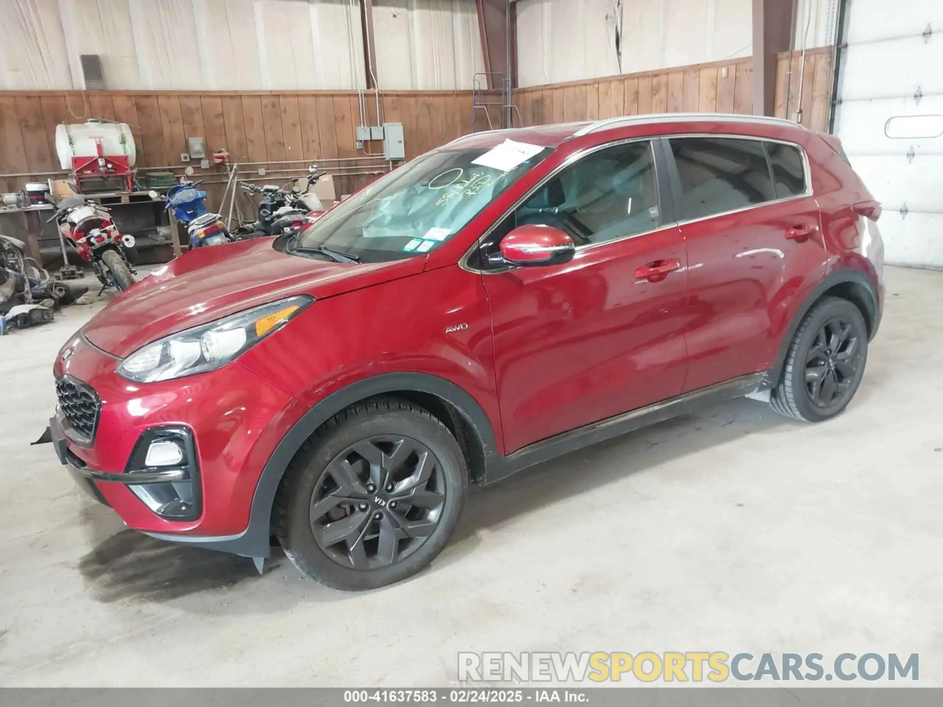 2 Photograph of a damaged car KNDP6CAC5L7666953 KIA SPORTAGE 2020
