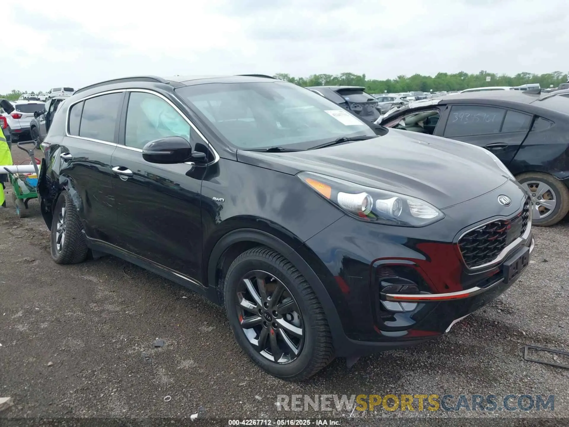 1 Photograph of a damaged car KNDP6CAC5L7683283 KIA SPORTAGE 2020