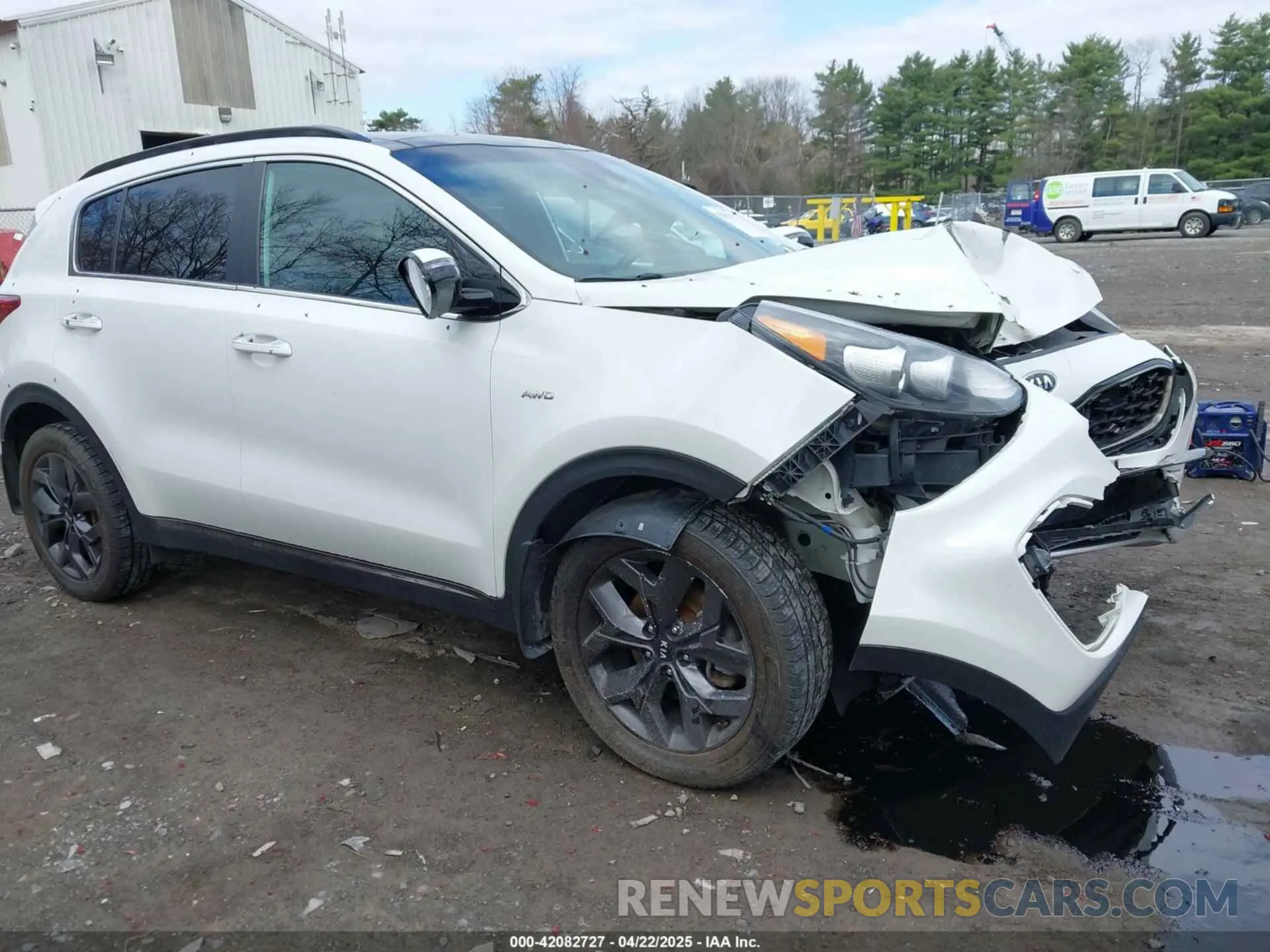 1 Photograph of a damaged car KNDP6CAC5L7688922 KIA SPORTAGE 2020