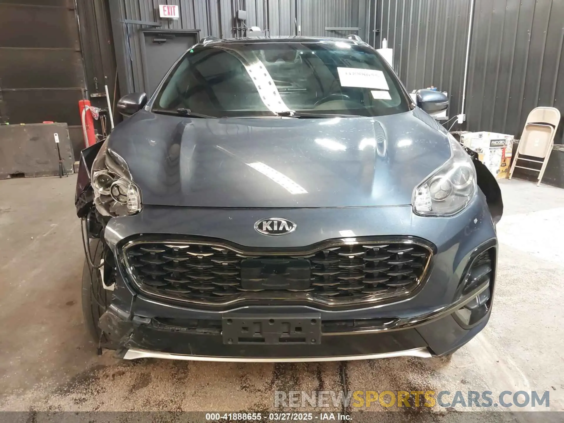 12 Photograph of a damaged car KNDP6CAC5L7715746 KIA SPORTAGE 2020