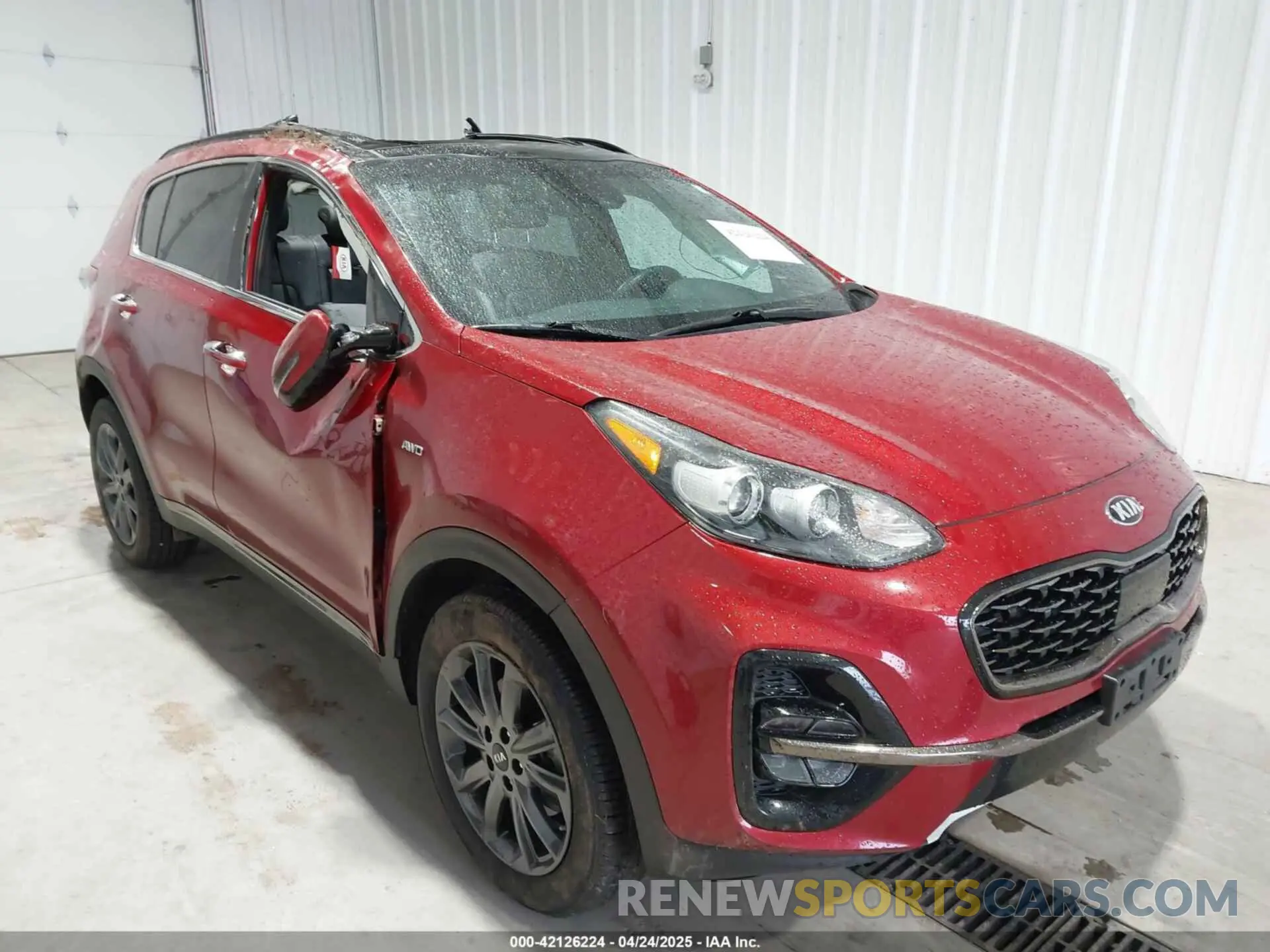 1 Photograph of a damaged car KNDP6CAC5L7726536 KIA SPORTAGE 2020
