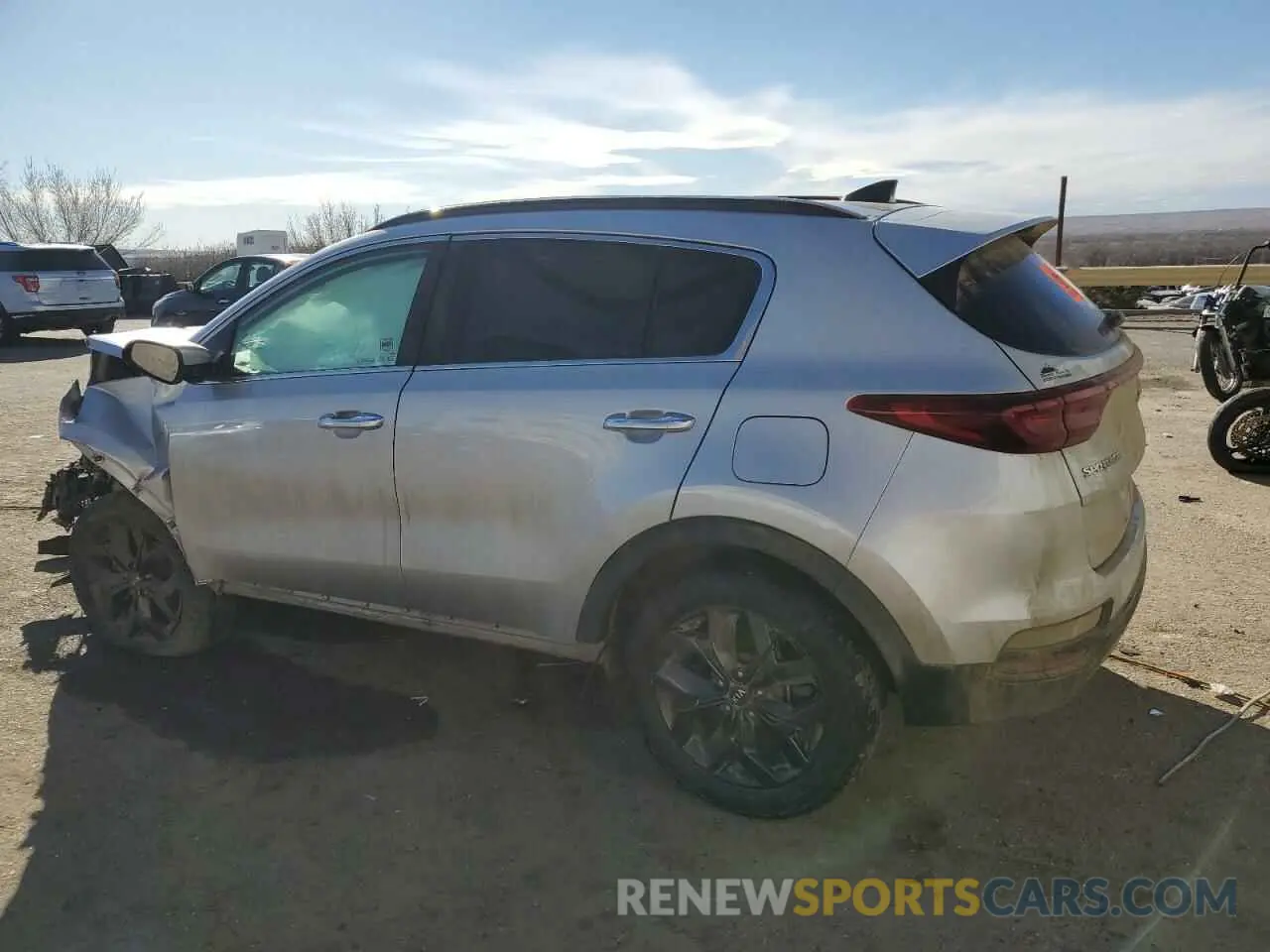 2 Photograph of a damaged car KNDP6CAC6L7637915 KIA SPORTAGE 2020
