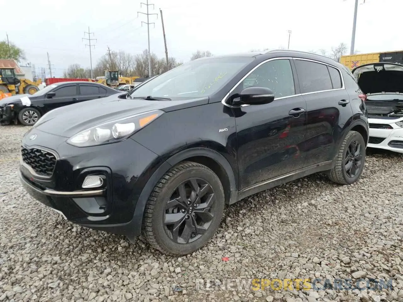 1 Photograph of a damaged car KNDP6CAC6L7725086 KIA SPORTAGE 2020