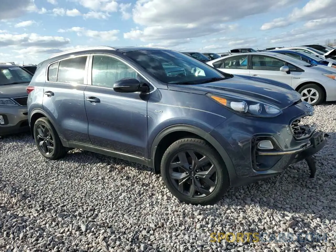 4 Photograph of a damaged car KNDP6CAC7L7652276 KIA SPORTAGE 2020