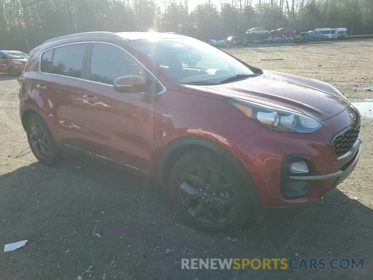 4 Photograph of a damaged car KNDP6CAC7L7679140 KIA SPORTAGE 2020