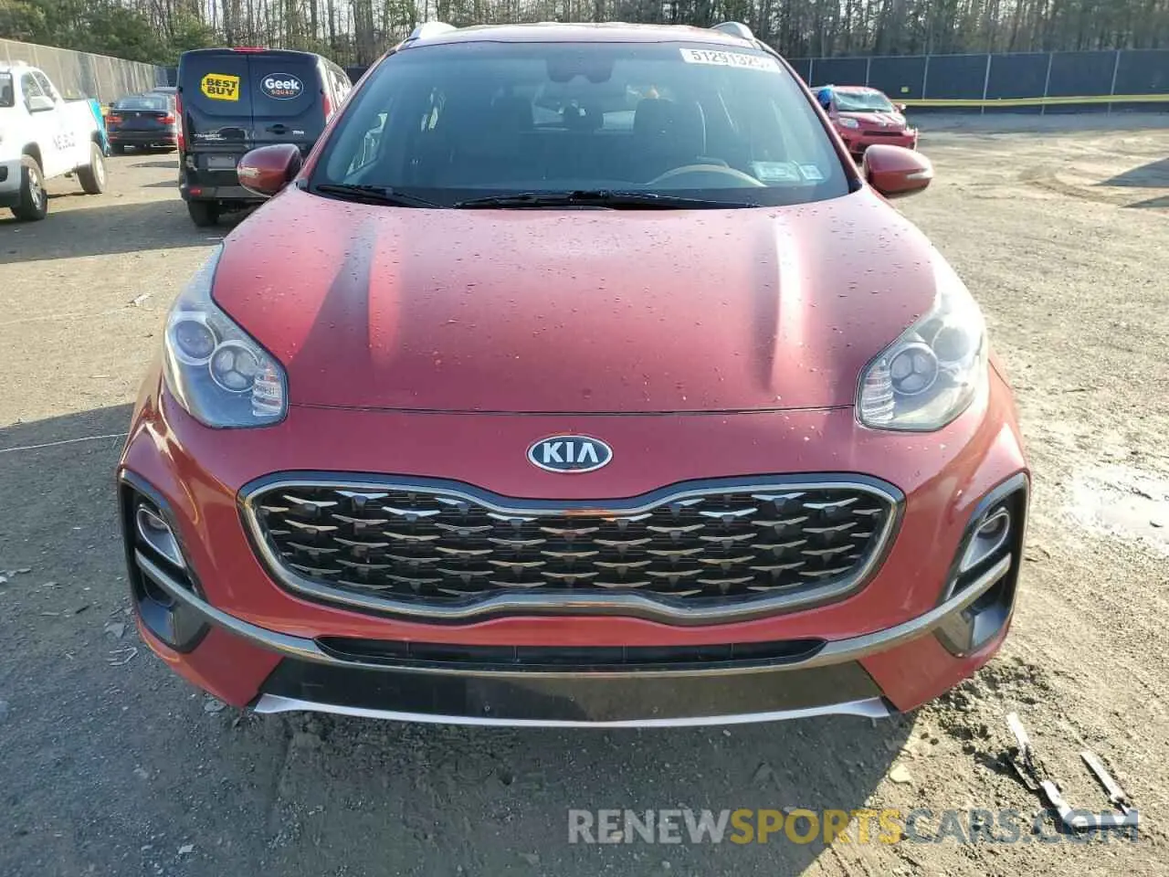 5 Photograph of a damaged car KNDP6CAC7L7679140 KIA SPORTAGE 2020