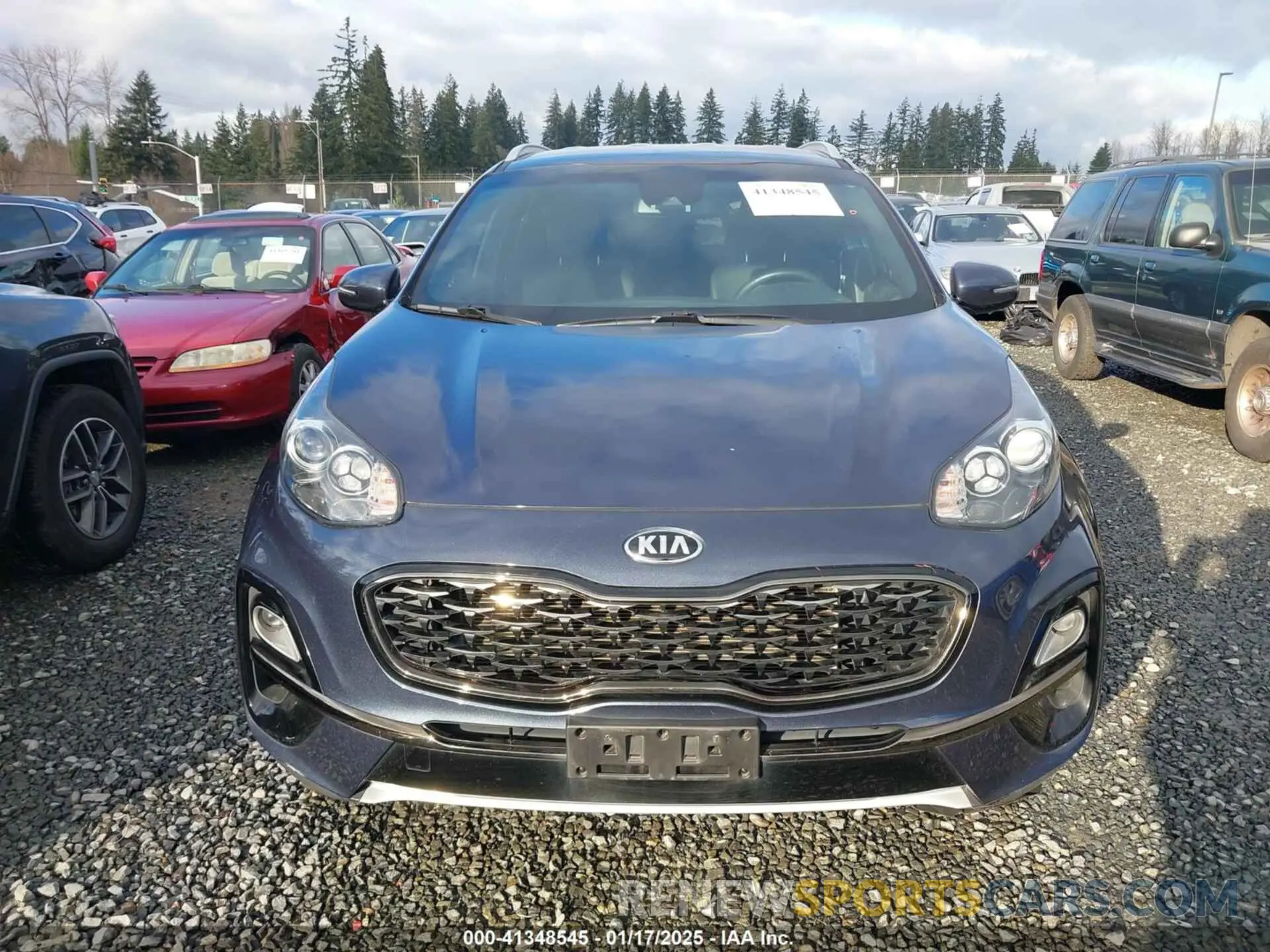 12 Photograph of a damaged car KNDP6CAC7L7713996 KIA SPORTAGE 2020