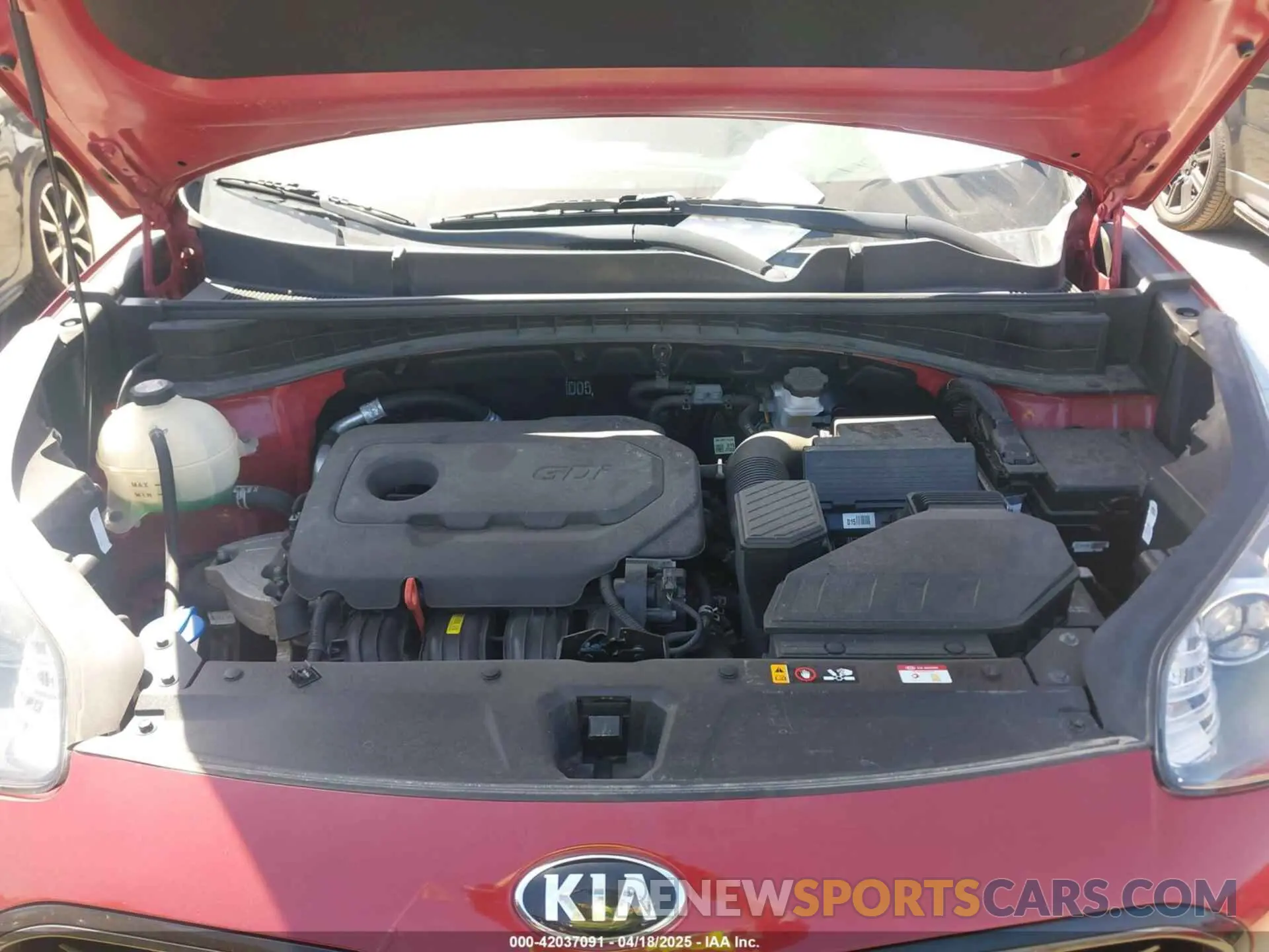 10 Photograph of a damaged car KNDP6CAC8L7716504 KIA SPORTAGE 2020
